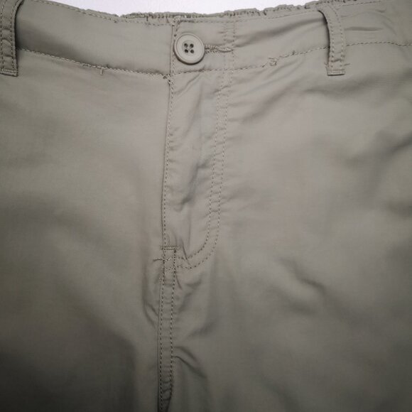 Aeropostale Men's Size Large Army Green Lightweight Wide Leg Cargo Pants - Picture 7 of 12